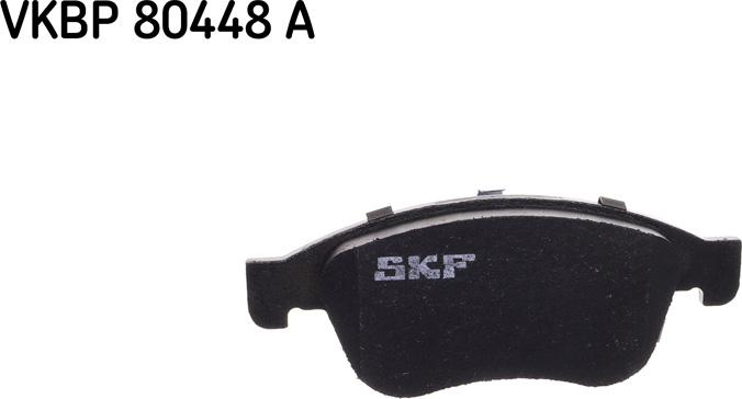 SKF VKBP 80448 A - Тормозные колодки, дисковые, комплект avtokuzovplus.com.ua