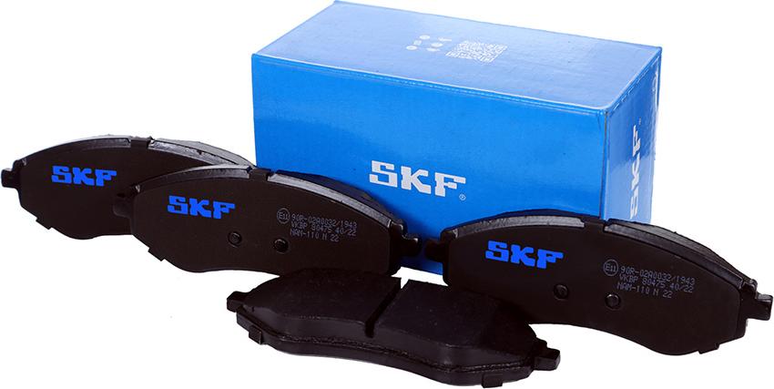 SKF VKBP 80475 - Тормозные колодки, дисковые, комплект autodnr.net