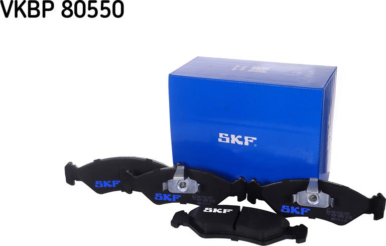 SKF VKBP 80550 - Тормозные колодки, дисковые, комплект avtokuzovplus.com.ua