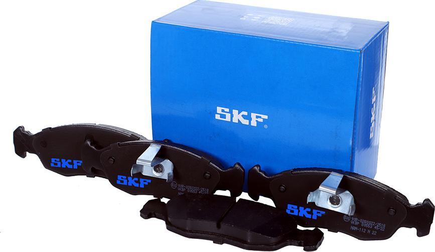 SKF VKBP 80553 - Тормозные колодки, дисковые, комплект autodnr.net