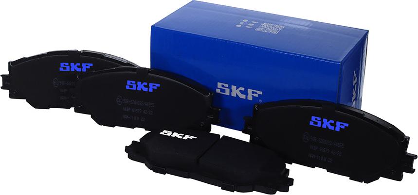 SKF VKBP 80579 - Тормозные колодки, дисковые, комплект autodnr.net