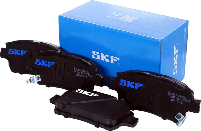 SKF VKBP 80641 A - Тормозные колодки, дисковые, комплект autodnr.net