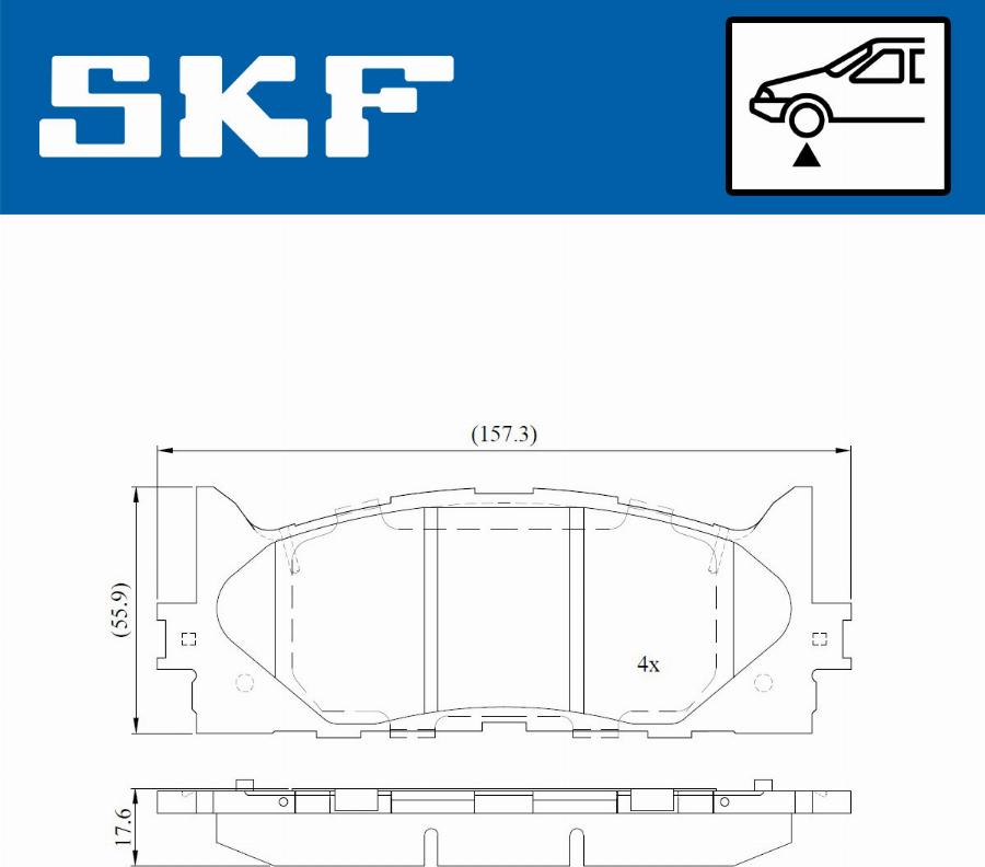 SKF VKBP 80642 - 0 autocars.com.ua