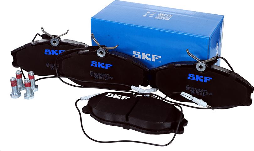 SKF VKBP 80771 E - Тормозные колодки, дисковые, комплект autodnr.net