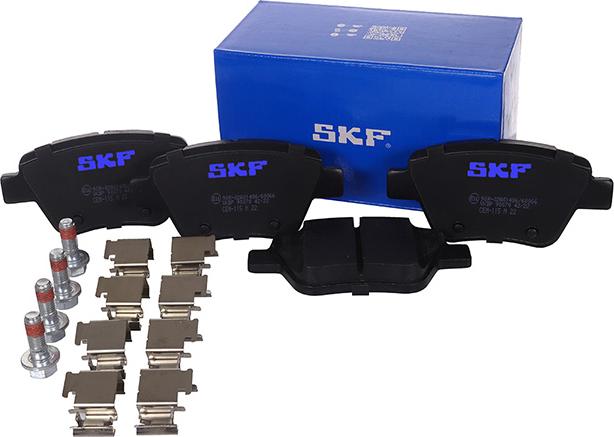 SKF VKBP 90070 - Гальмівні колодки, дискові гальма autocars.com.ua