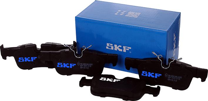 SKF VKBP 90078 - Гальмівні колодки, дискові гальма autocars.com.ua