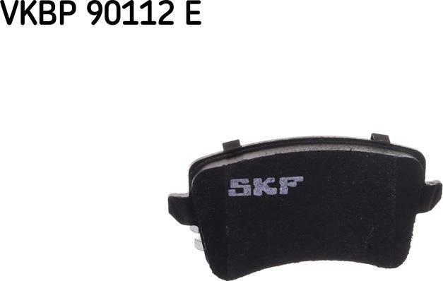 SKF VKBP 90112 E - Гальмівні колодки, дискові гальма autocars.com.ua