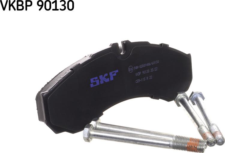 SKF VKBP 90130 - Тормозные колодки, дисковые, комплект autodnr.net