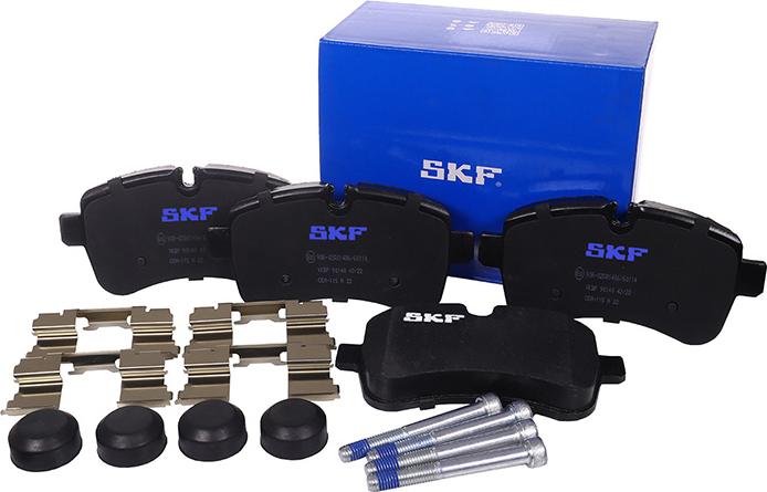 SKF VKBP 90140 - Тормозные колодки, дисковые, комплект autodnr.net