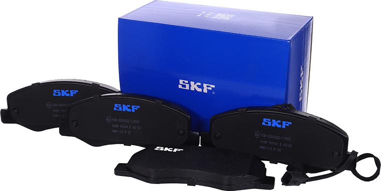 SKF VKBP 90164 E - Гальмівні колодки, дискові гальма autocars.com.ua