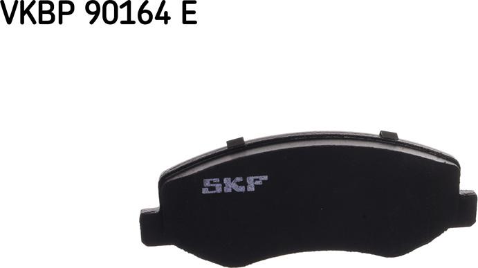 SKF VKBP 90164 E - Гальмівні колодки, дискові гальма autocars.com.ua