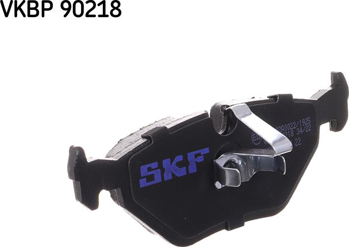 SKF VKBP 90218 - Тормозные колодки, дисковые, комплект autodnr.net