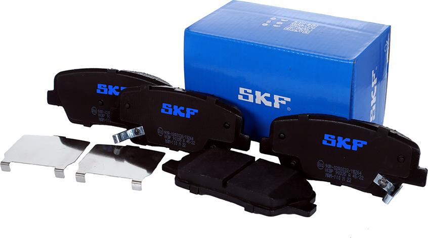 SKF VKBP 90335 A - Тормозные колодки, дисковые, комплект autodnr.net
