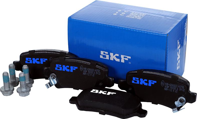 SKF VKBP 90338 A - Тормозные колодки, дисковые, комплект autodnr.net