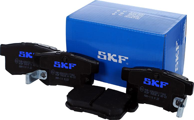 SKF VKBP 90505 A - Тормозные колодки, дисковые, комплект autodnr.net