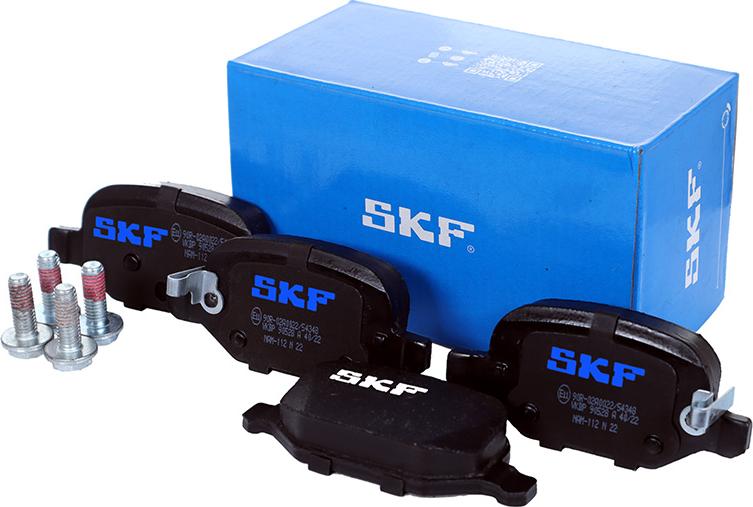 SKF VKBP 90528 A - Гальмівні колодки, дискові гальма autocars.com.ua