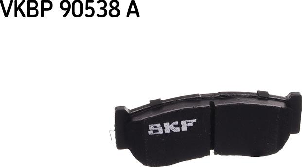 SKF VKBP 90538 A - Гальмівні колодки, дискові гальма autocars.com.ua