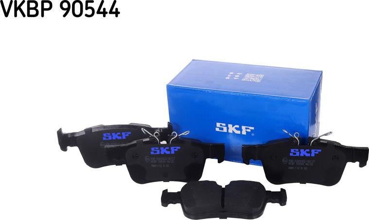 SKF VKBP 90544 - Тормозные колодки, дисковые, комплект autodnr.net