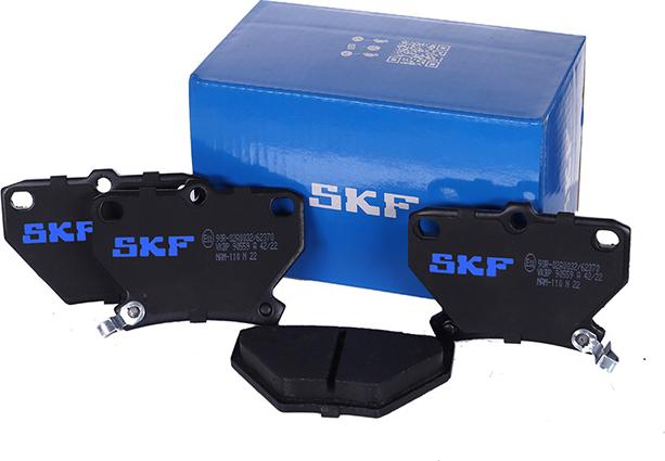 SKF VKBP 90559 A - Тормозные колодки, дисковые, комплект autodnr.net