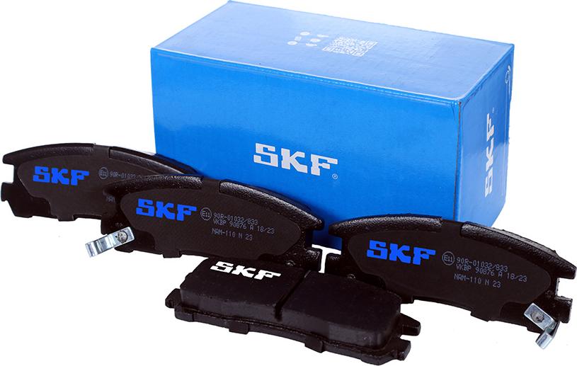 SKF VKBP 90876 A - Тормозные колодки, дисковые, комплект autodnr.net