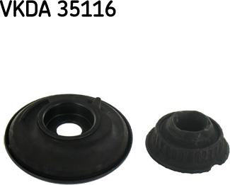 SKF VKDA 35116 - Опора стойки амортизатора, подушка autodnr.net
