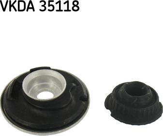 SKF VKDA 35118 - Опора стійки амортизатора, подушка autocars.com.ua