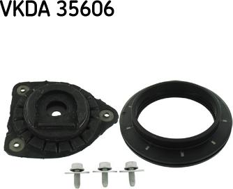 SKF VKDA35606 - Опора стойки амортизатора, подушка autodnr.net