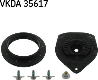 SKF VKDA 35617 - Опора стойки амортизатора, подушка autodnr.net