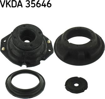 SKF VKDA 35646 - Опора стойки амортизатора, подушка autodnr.net