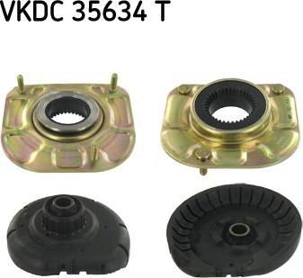 SKF VKDC 35634 T - Опора стійки амортизатора, подушка autocars.com.ua