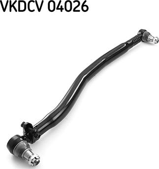 SKF VKDCV 04026 - Продольная рулевая тяга autodnr.net