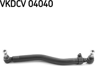 SKF VKDCV 04040 - Продольная рулевая тяга autodnr.net