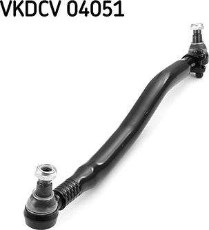 SKF VKDCV 04051 - Продольная рулевая тяга avtokuzovplus.com.ua