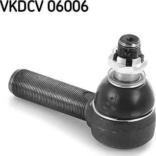 SKF VKDCV 06006 - Наконечник рулевой тяги, шарнир avtokuzovplus.com.ua