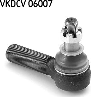 SKF VKDCV 06007 - Наконечник рульової тяги, кульовий шарнір autocars.com.ua