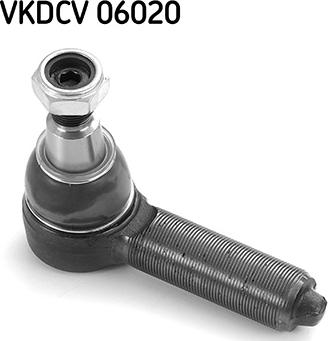 SKF VKDCV 06020 - Наконечник рульової тяги, кульовий шарнір autocars.com.ua