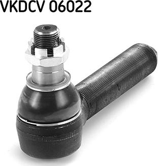 SKF VKDCV 06022 - Наконечник рулевой тяги, шарнир avtokuzovplus.com.ua