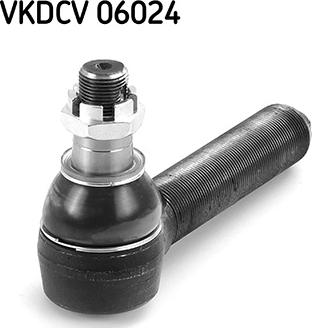 SKF VKDCV 06024 - Наконечник рульової тяги, кульовий шарнір autocars.com.ua