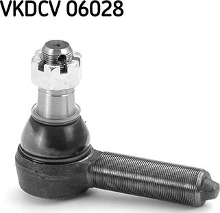 SKF VKDCV 06028 - Наконечник рулевой тяги, шарнир autodnr.net