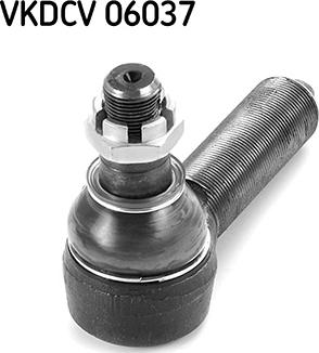 SKF VKDCV 06037 - Наконечник рульової тяги, кульовий шарнір autocars.com.ua