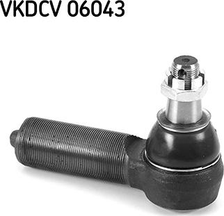 SKF VKDCV 06043 - Наконечник рульової тяги, кульовий шарнір autocars.com.ua