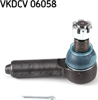 SKF VKDCV 06058 - Наконечник рульової тяги, кульовий шарнір autocars.com.ua