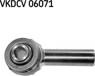 SKF VKDCV 06071 - Наконечник рульової тяги, кульовий шарнір autocars.com.ua