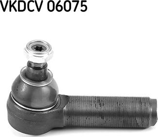 SKF VKDCV 06075 - Наконечник рулевой тяги, шарнир autodnr.net