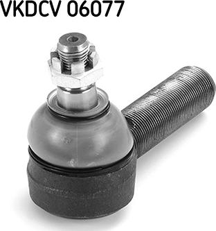 SKF VKDCV 06077 - Наконечник рулевой тяги, шарнир avtokuzovplus.com.ua