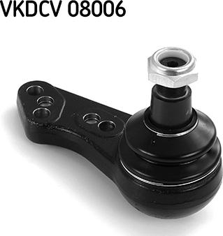 SKF VKDCV 08006 - Несучий / направляючий шарнір autocars.com.ua