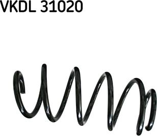 SKF VKDL 31020 - Пружина ходовой части autodnr.net