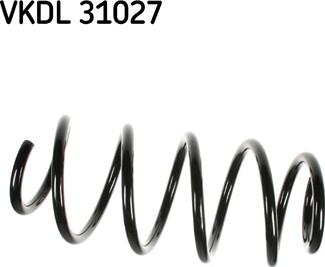 SKF VKDL 31027 - Пружина ходовой части autodnr.net