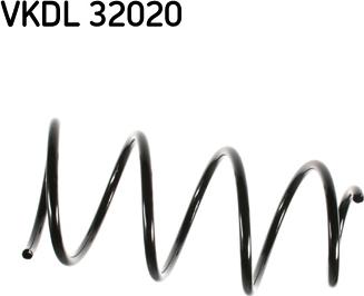 SKF VKDL 32020 - Пружина ходовой части autodnr.net