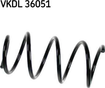 SKF VKDL 36051 - Пружина ходовой части autodnr.net